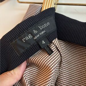 Rag & Bone Brown and White Leggings